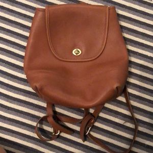 Small coach backpack